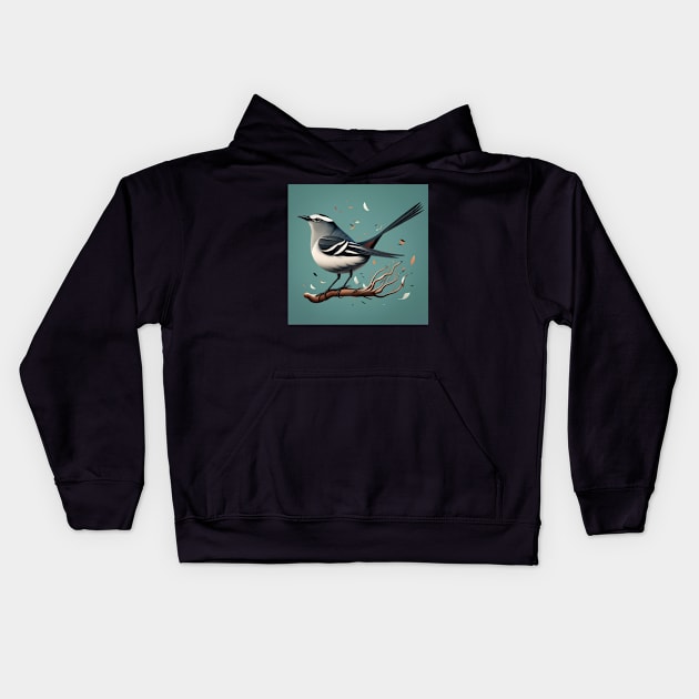 Mockingbird Kids Hoodie by JimDeFazioPhotography